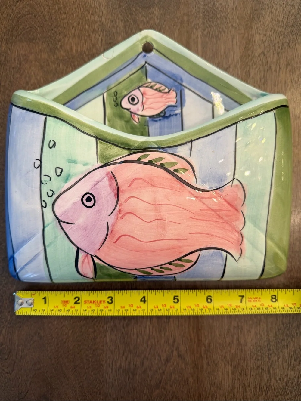 Ceramic Fish Letter Holder